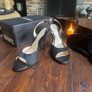 Cole Hann satin sling back 8
